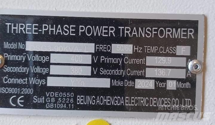  Bodor DSG3-90KVA-L 건설 장비 - 기타