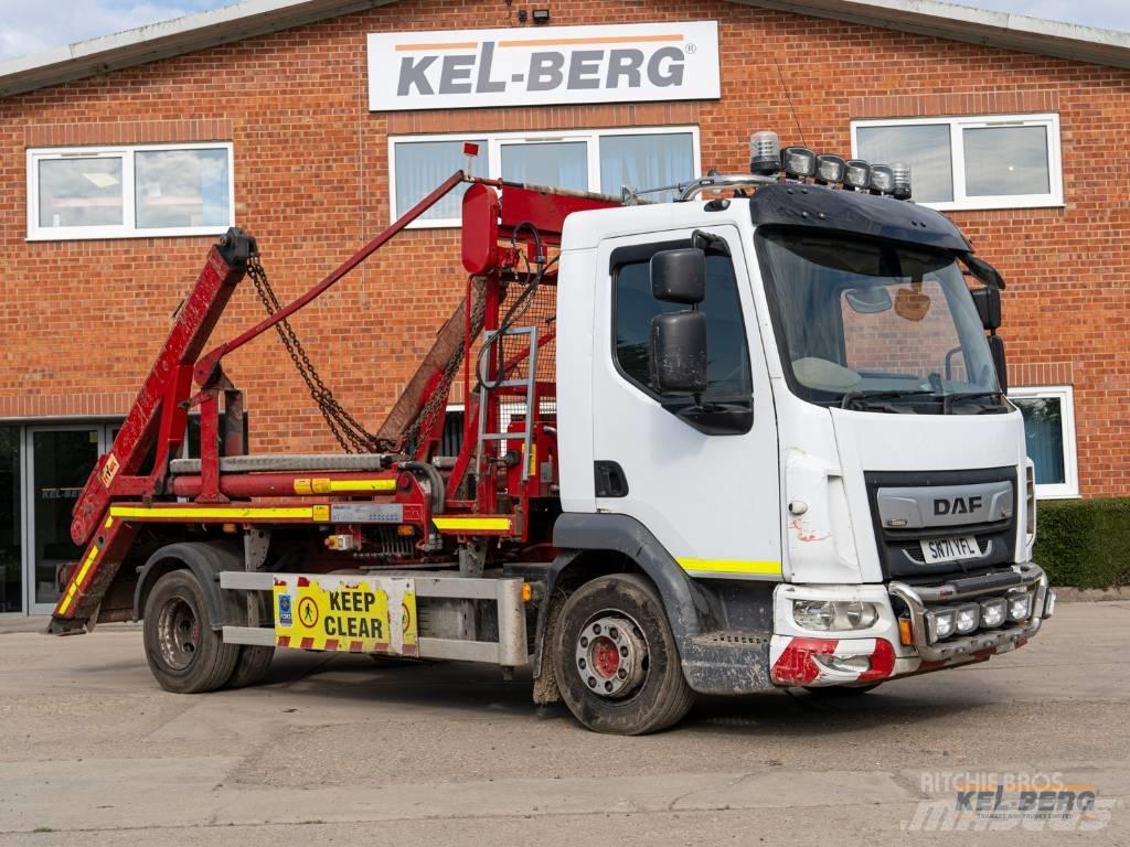 DAF LF230 4x2 스킵 로더 트럭