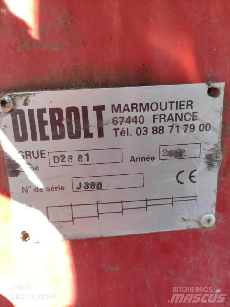 Diebolt 2881 목재 크레인