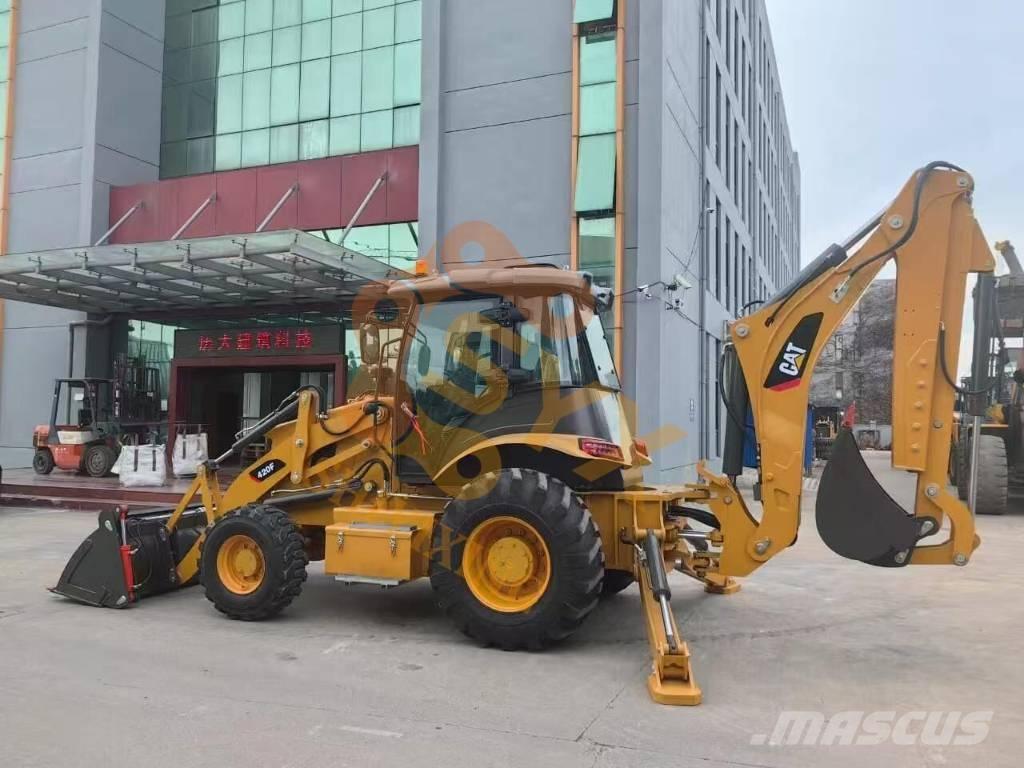 CAT 420 F 백호로더