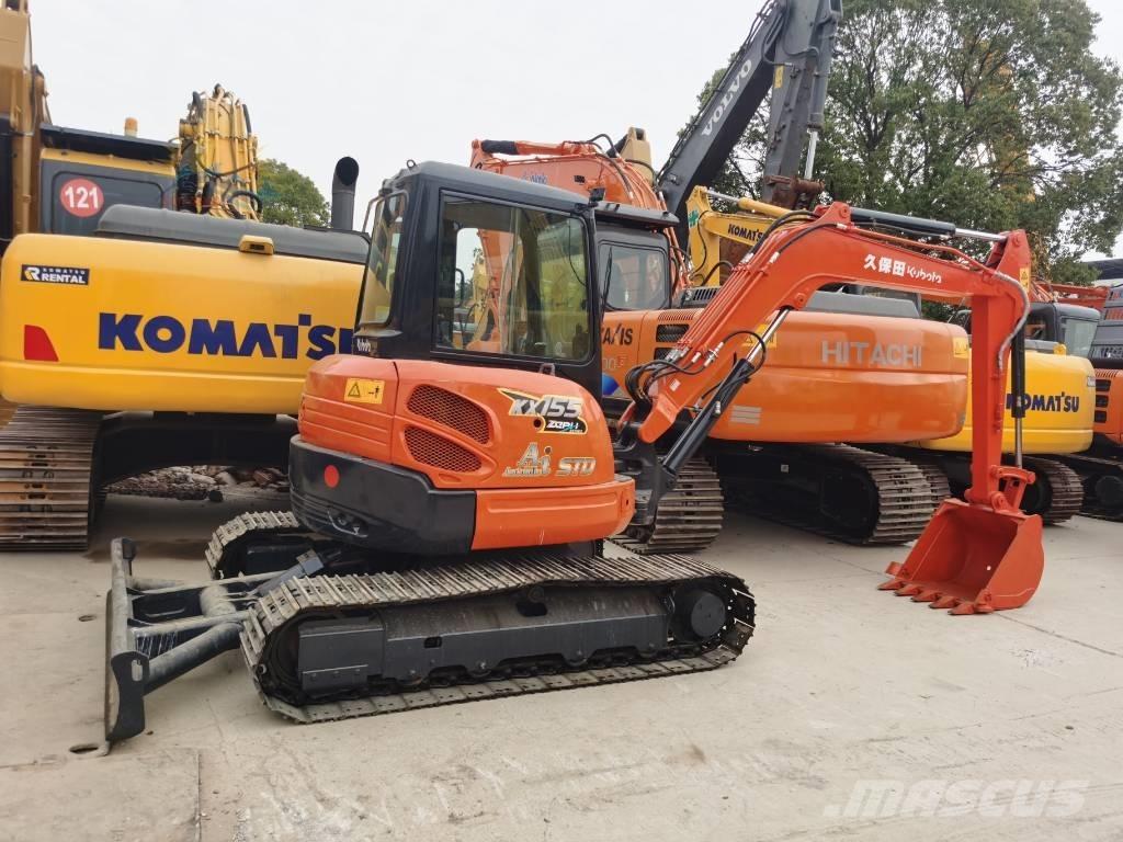 Kubota KX 155 소형 굴삭기 7톤 미만