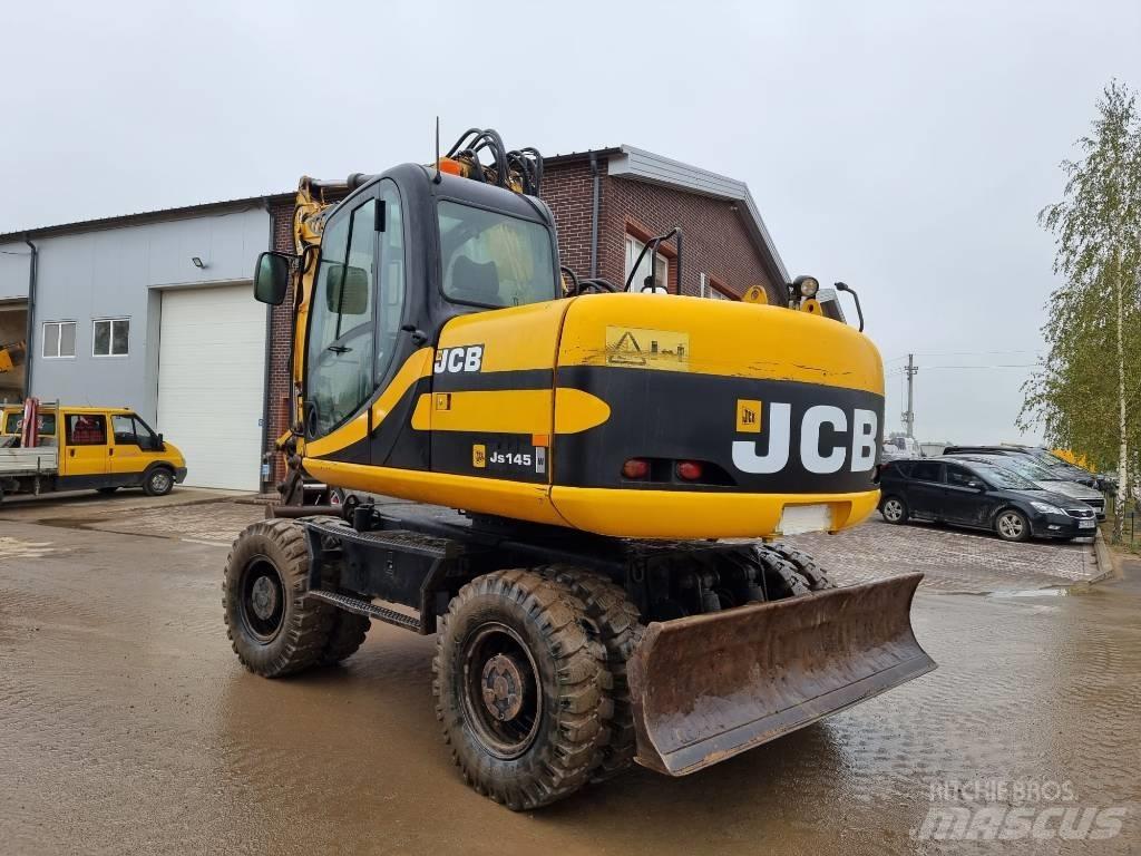 JCB JS 145 W  휠 굴삭기