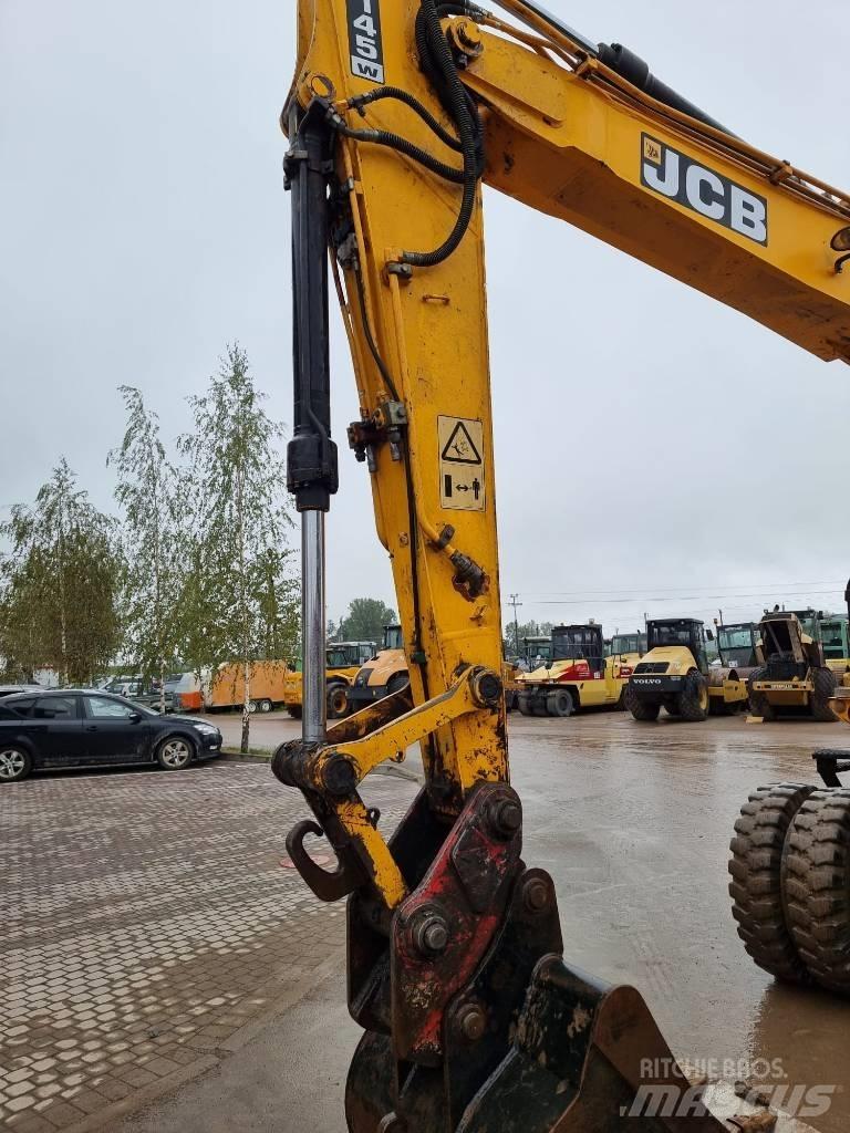 JCB JS 145 W  휠 굴삭기