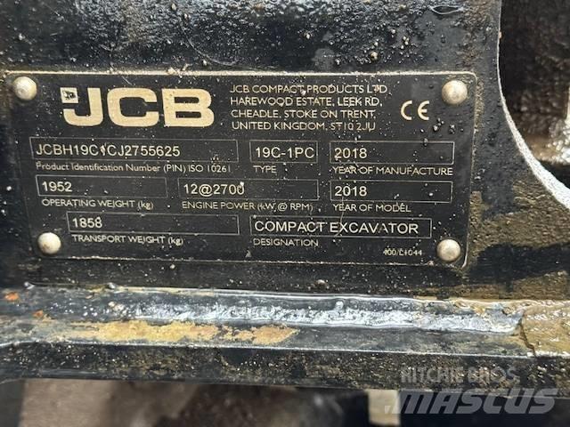 JCB 19 C-1 소형 굴삭기 7톤 미만