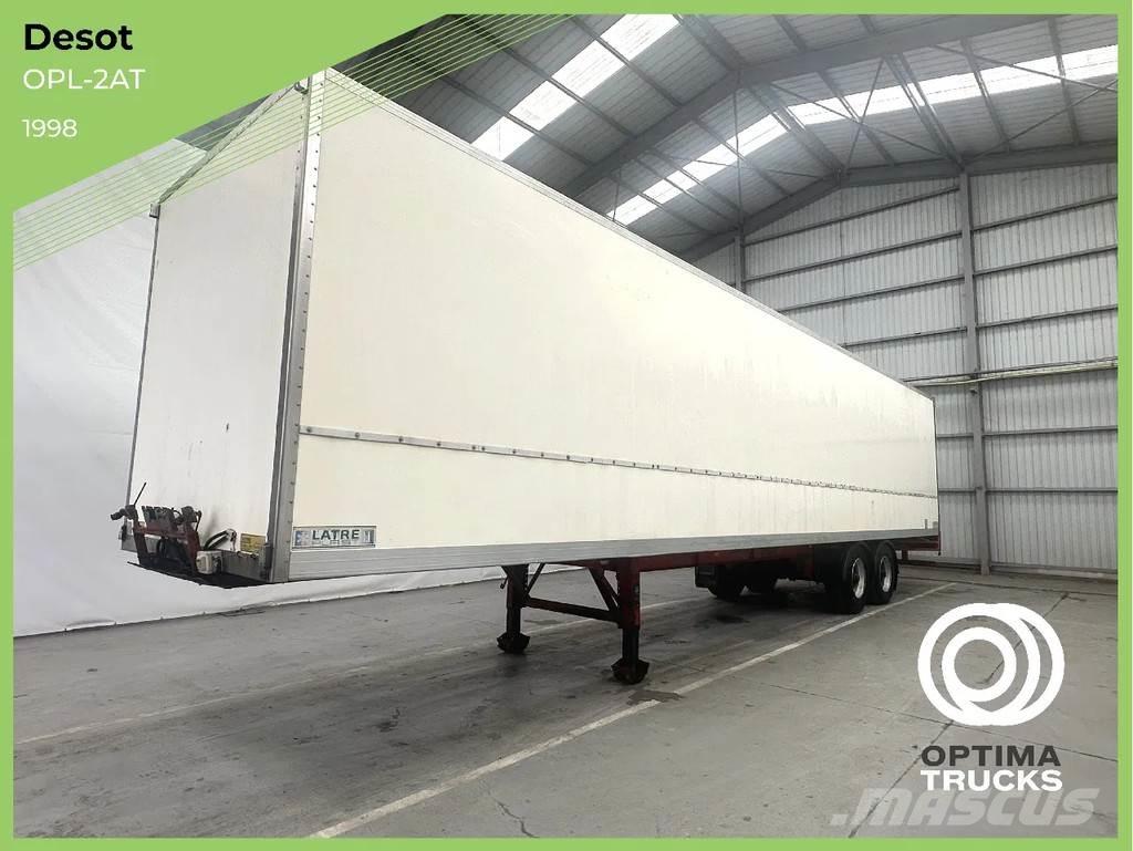 Desot OPL-2AT 박스 바디 세미 트레일러