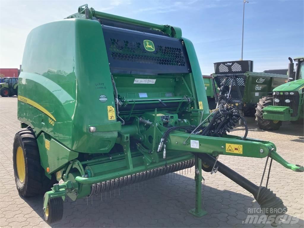John Deere 990 원형 곤포기