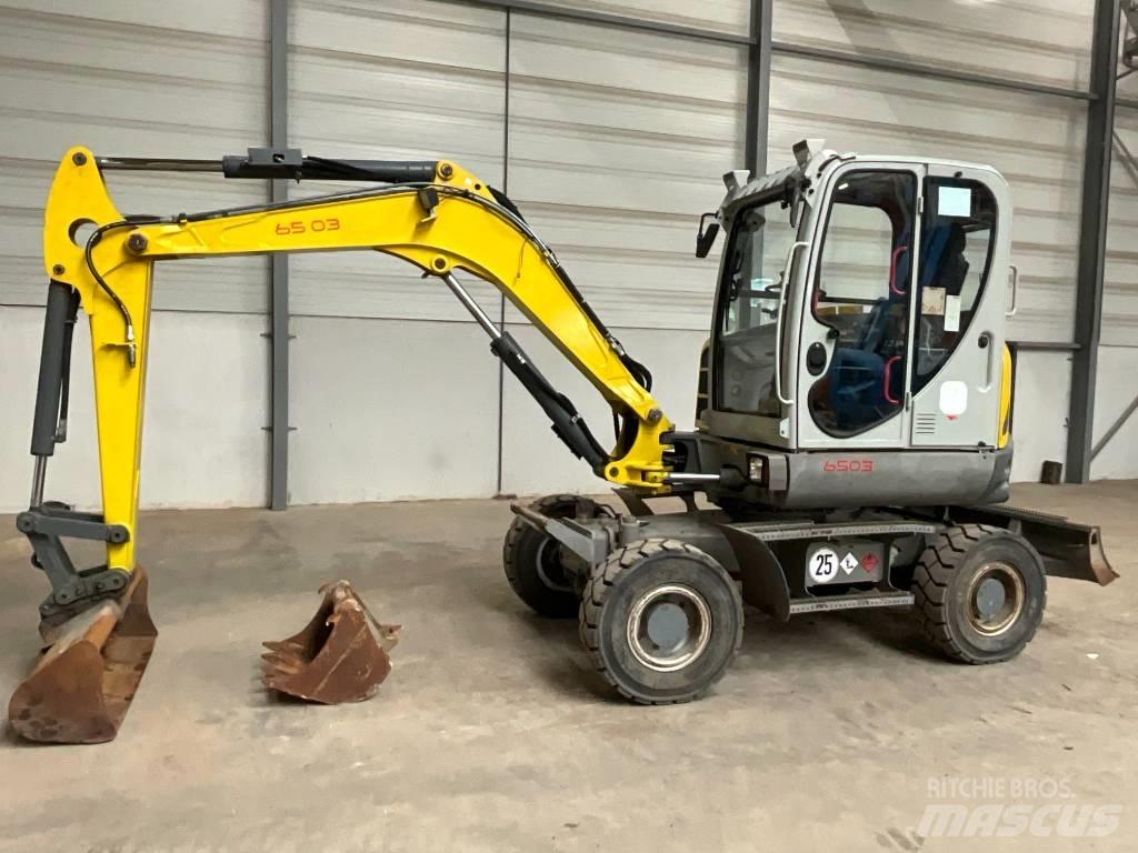 Neuson 6503 WD  휠 굴삭기