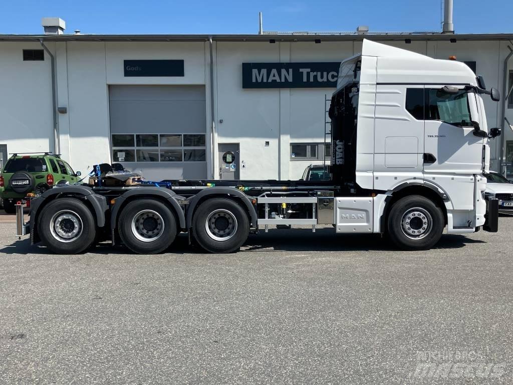 MAN TGX 35.520 훅 리프트 트럭