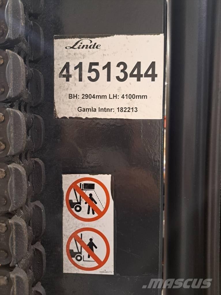 Linde E50HL-01 전동 지게차