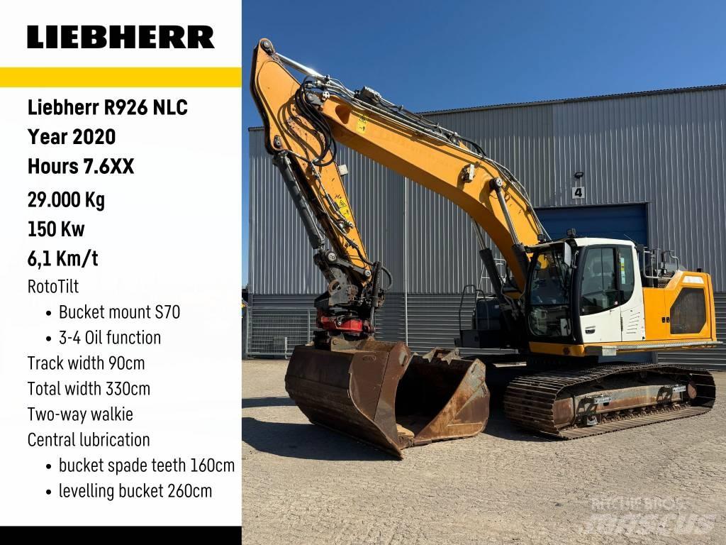 Liebherr R 926 LC 대형 굴삭기 29톤 이상