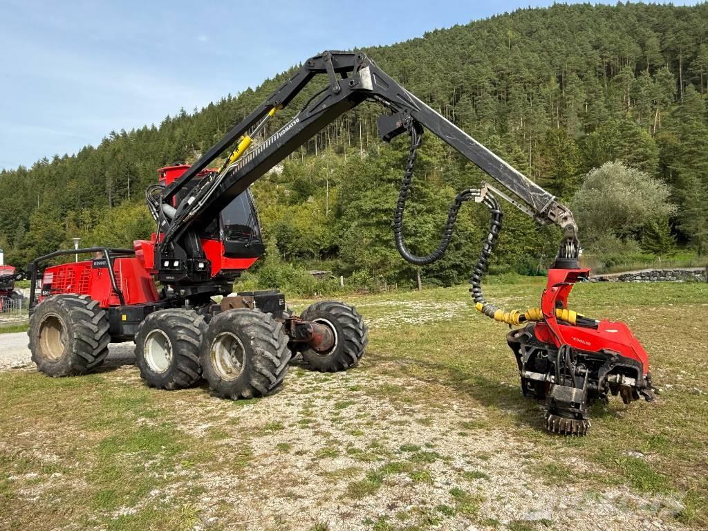 Komatsu 931.1 원목 하베스터