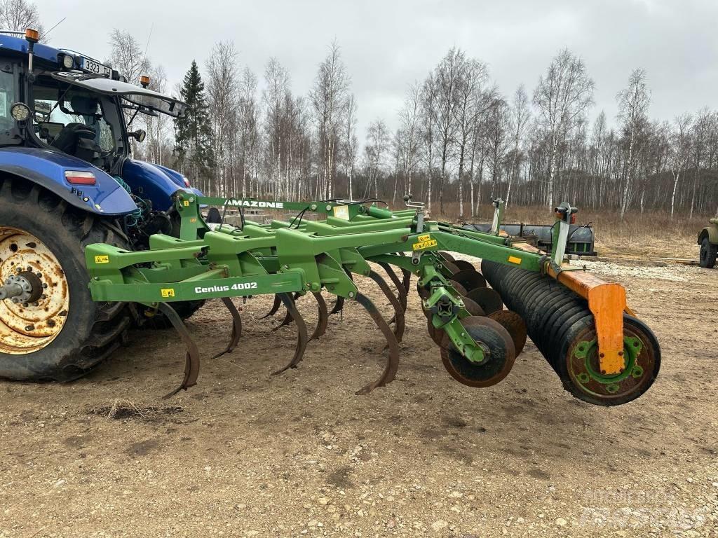 Amazone Cenius 4002 끌 달린 쟁기