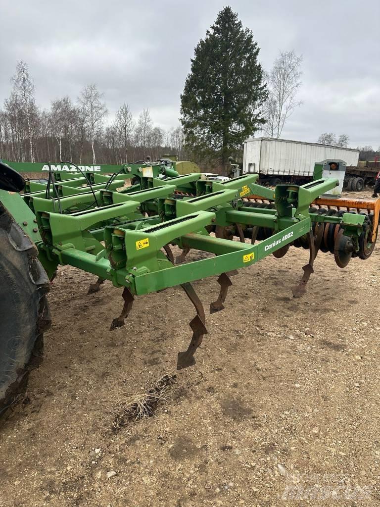 Amazone Cenius 4002 끌 달린 쟁기