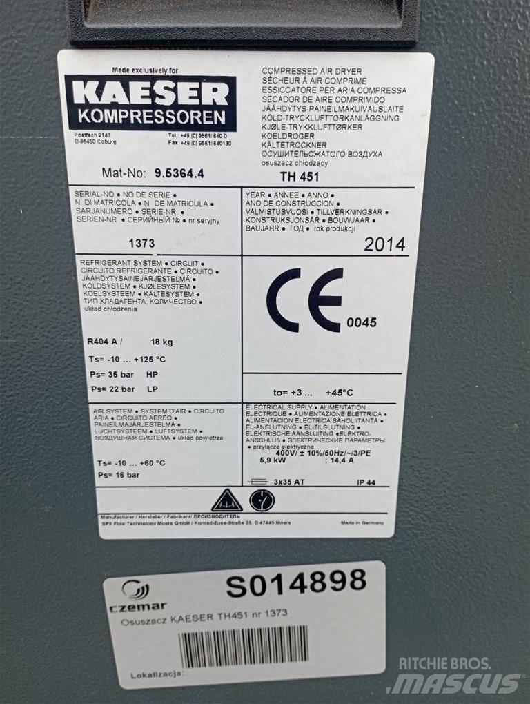Kaeser TH451 압축 공기 건조기