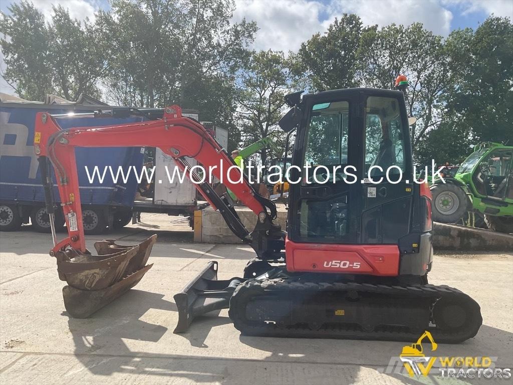Kubota U 50-5 중형굴삭기 7톤-28톤