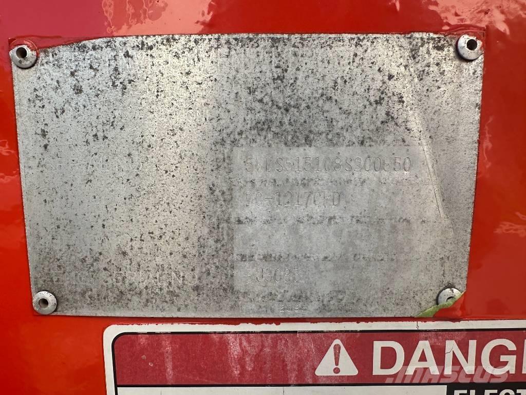 Altec DC-1217CFD 우드칩 트레일러