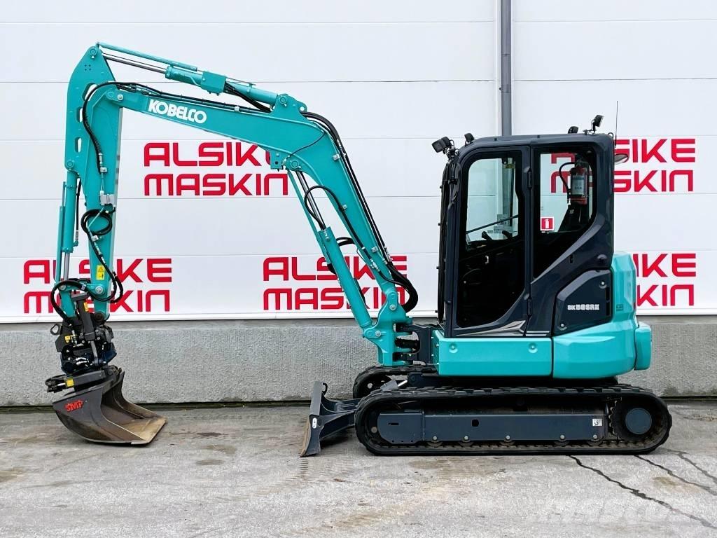 Kobelco SK58 SRX-7 소형 굴삭기 7톤 미만