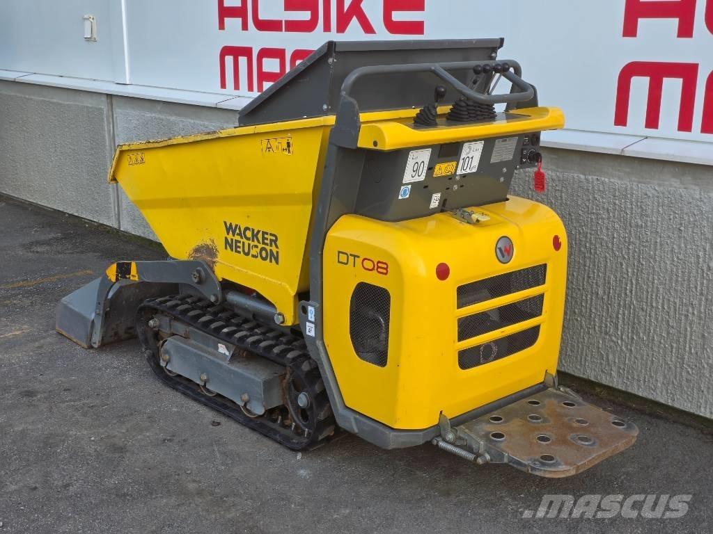 Wacker Neusson DT08 건설현장 덤프트럭