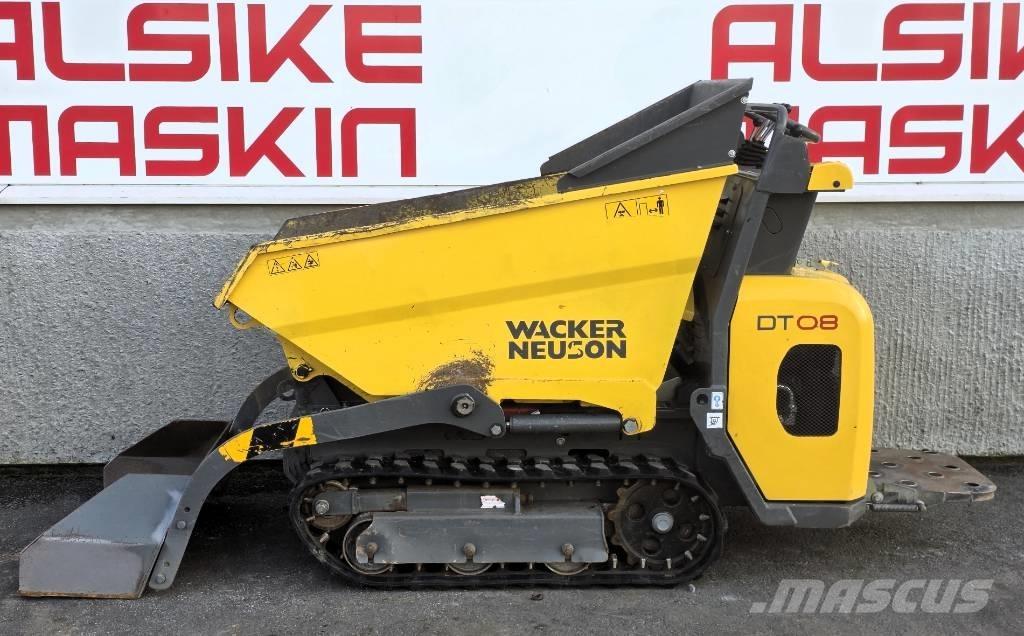 Wacker Neusson DT08 건설현장 덤프트럭