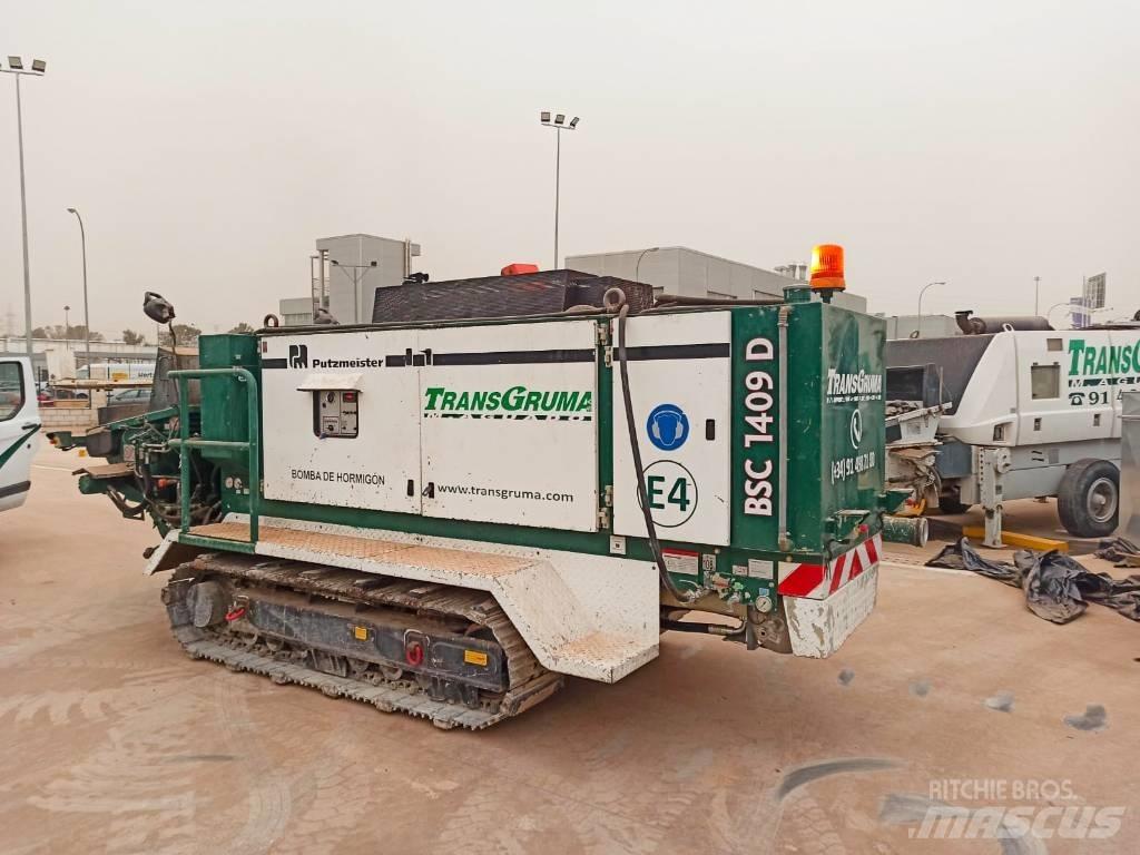 Putzmeister 1409D 콘크리트 분배 붐
