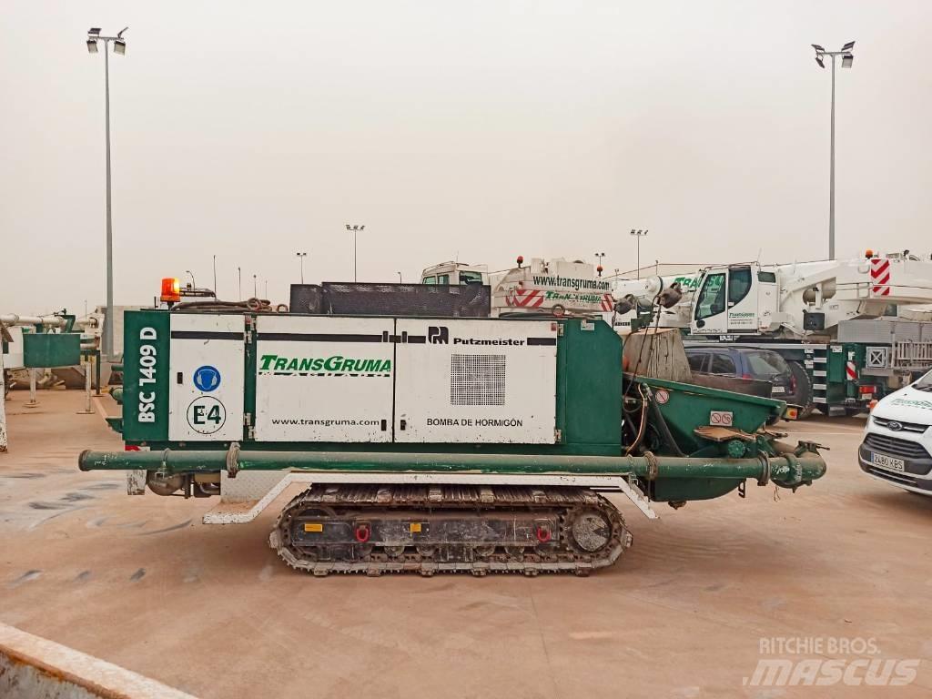 Putzmeister 1409D 콘크리트 분배 붐