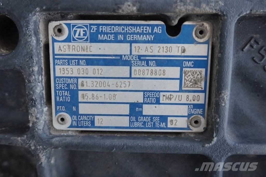 ZF 12AS2130DD TGX 기어박스