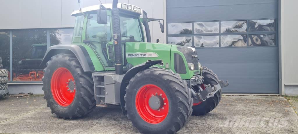 Fendt 718 Vario TMS 트랙터