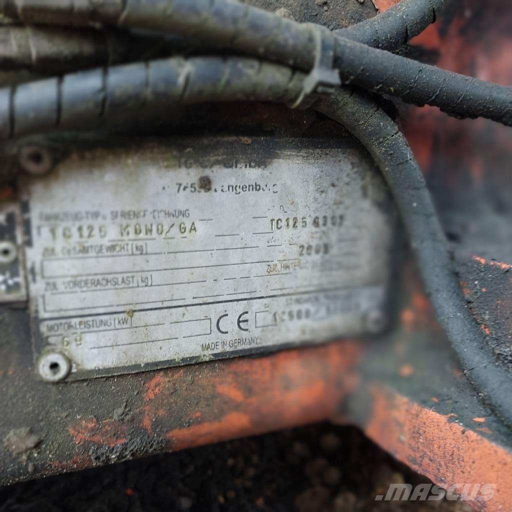 Terex Comedil TC125 대형 굴삭기 29톤 이상