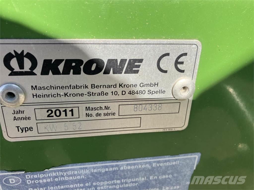 Krone KW 5.52/4x7 갈퀴 및 테더