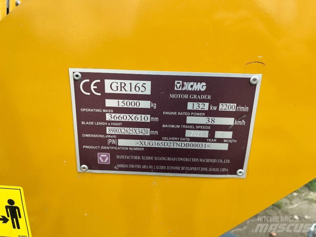 XCMG GR 165 그레이더