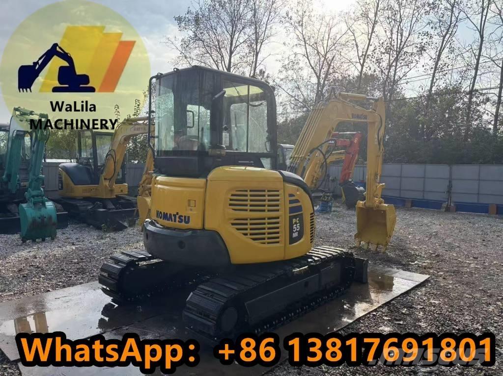 Komatsu PC 55 MR-3 소형 굴삭기 7톤 미만