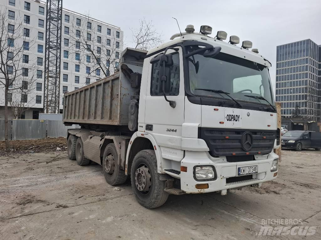 Mercedes-Benz 3244 훅 리프트 트럭