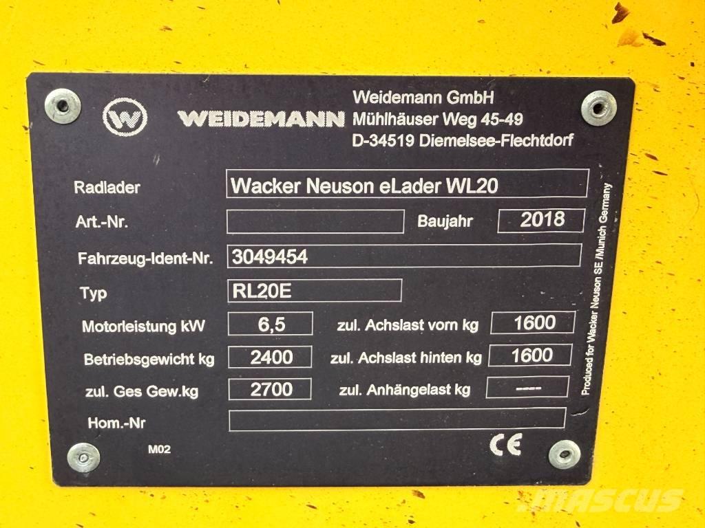 Wacker Neuson WL20e  휠로우더