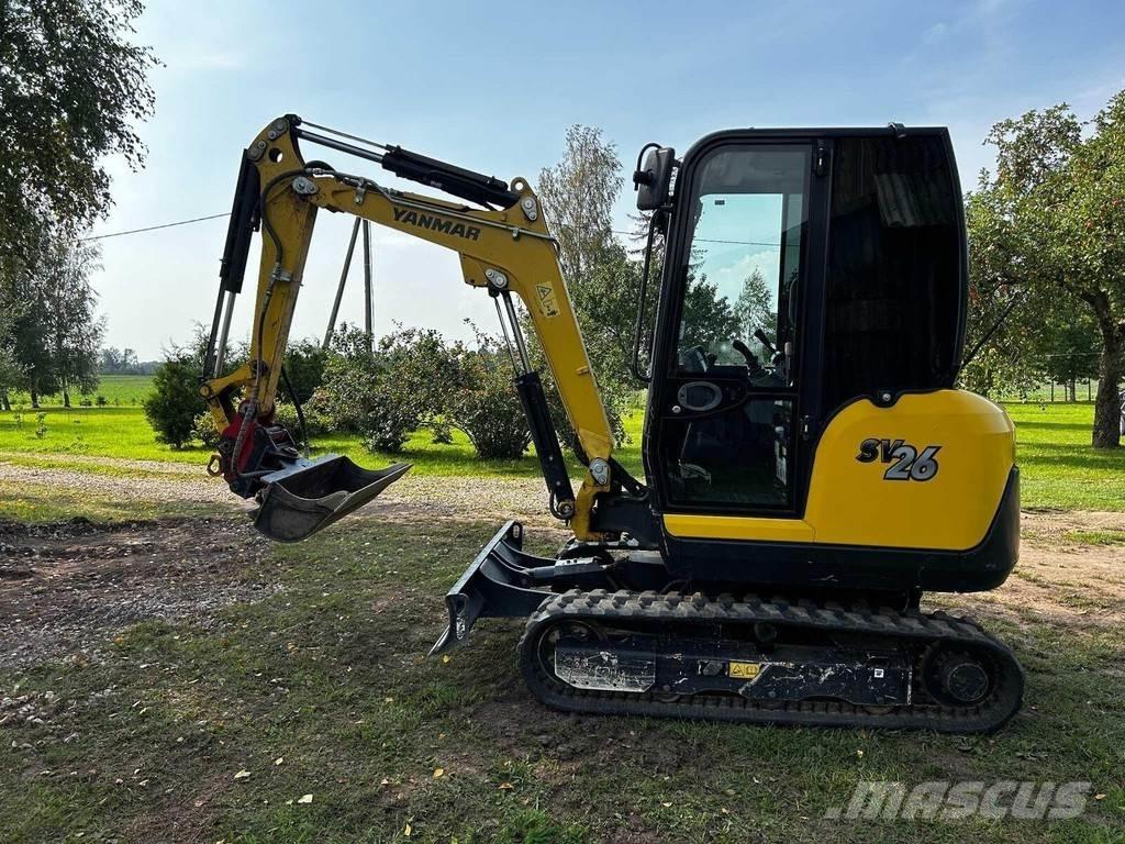 Yanmar SV26 소형 굴삭기 7톤 미만