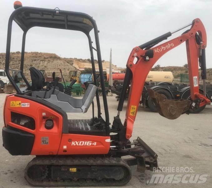 Kubota kx016-4 소형 굴삭기 7톤 미만