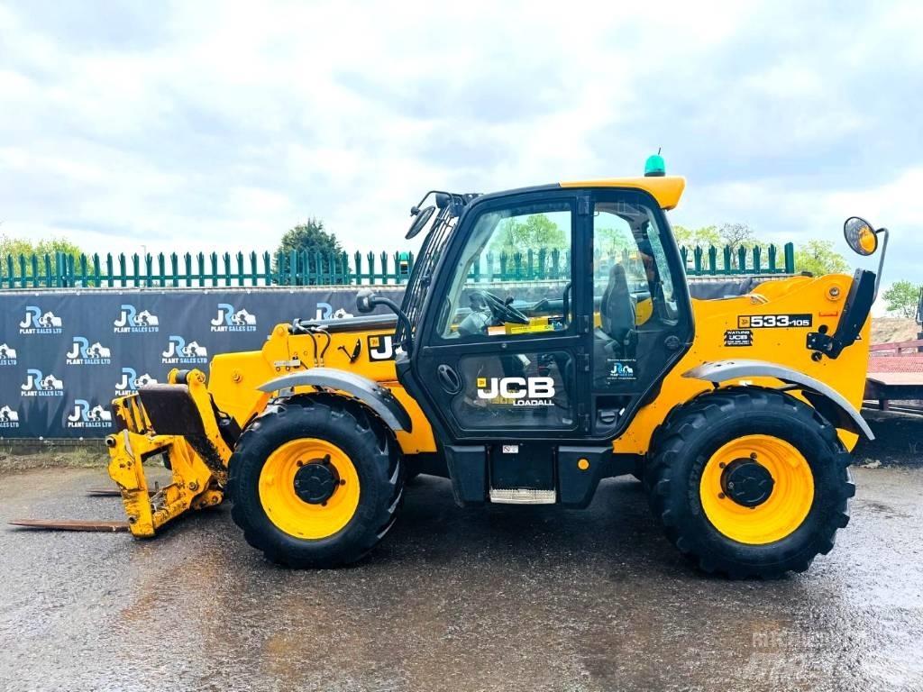 JCB 533-105 텔러 핸들러