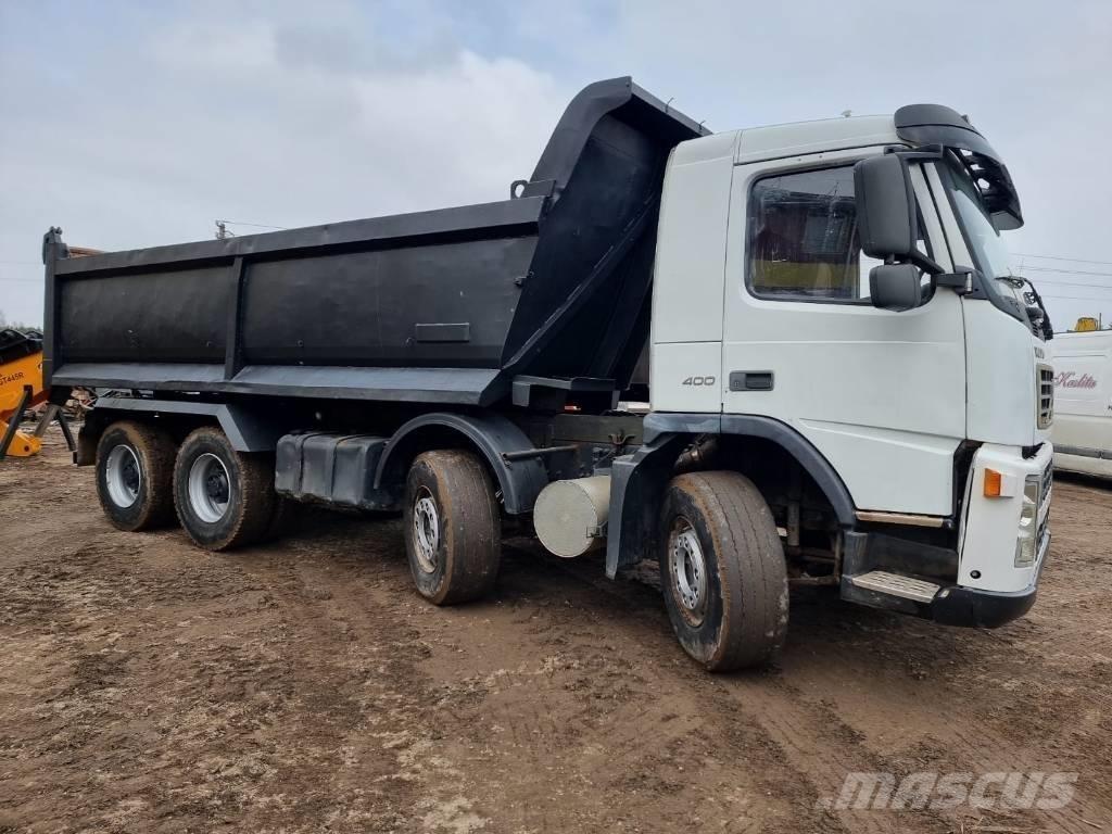 Volvo FM 400 8X4 스킵 로더 트럭