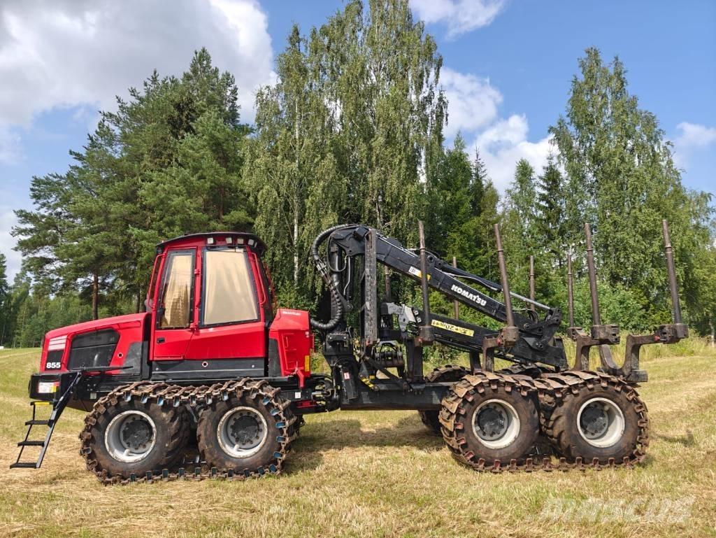 Komatsu 855 원목 포워더