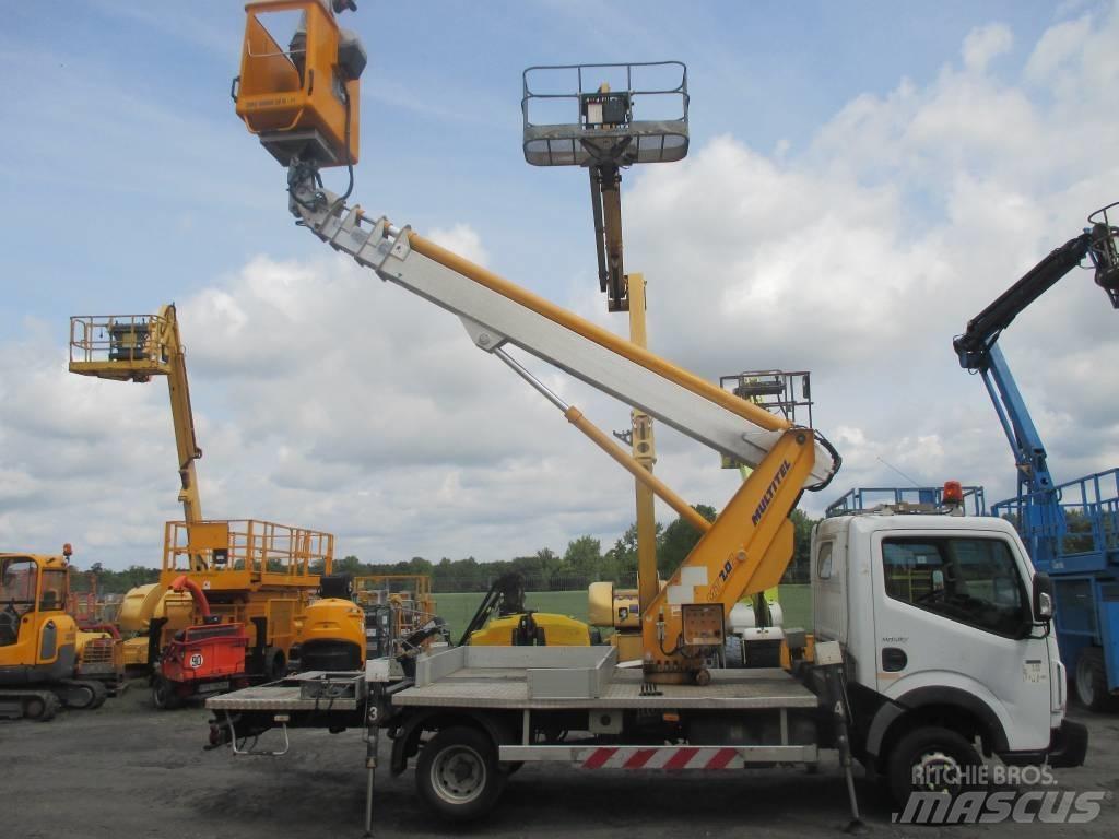 Multitel MT 202 DS 트럭 탑재 고소작업대