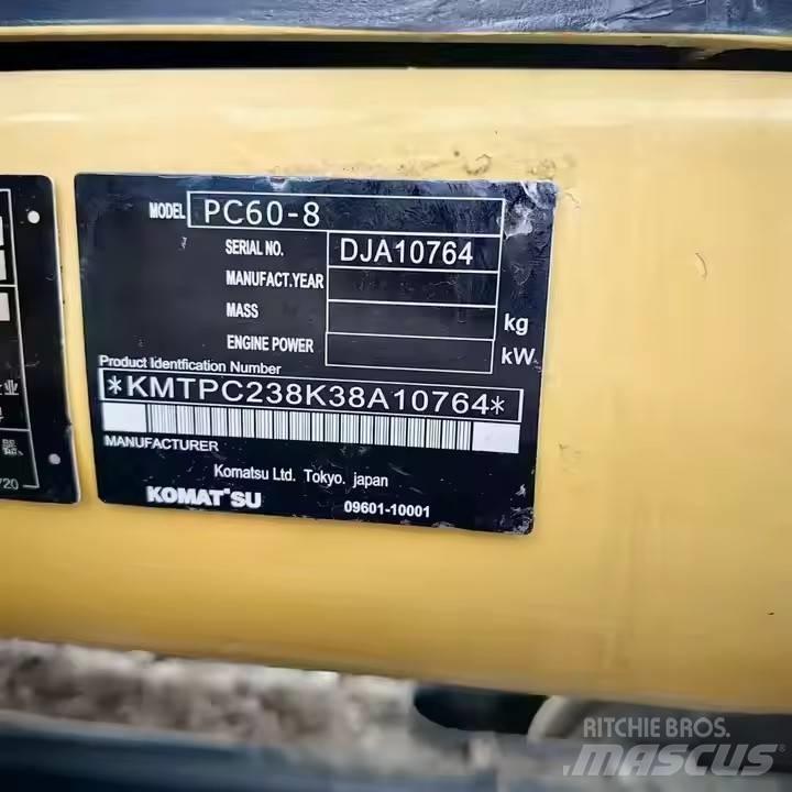 Komatsu PC60 대형 굴삭기 29톤 이상