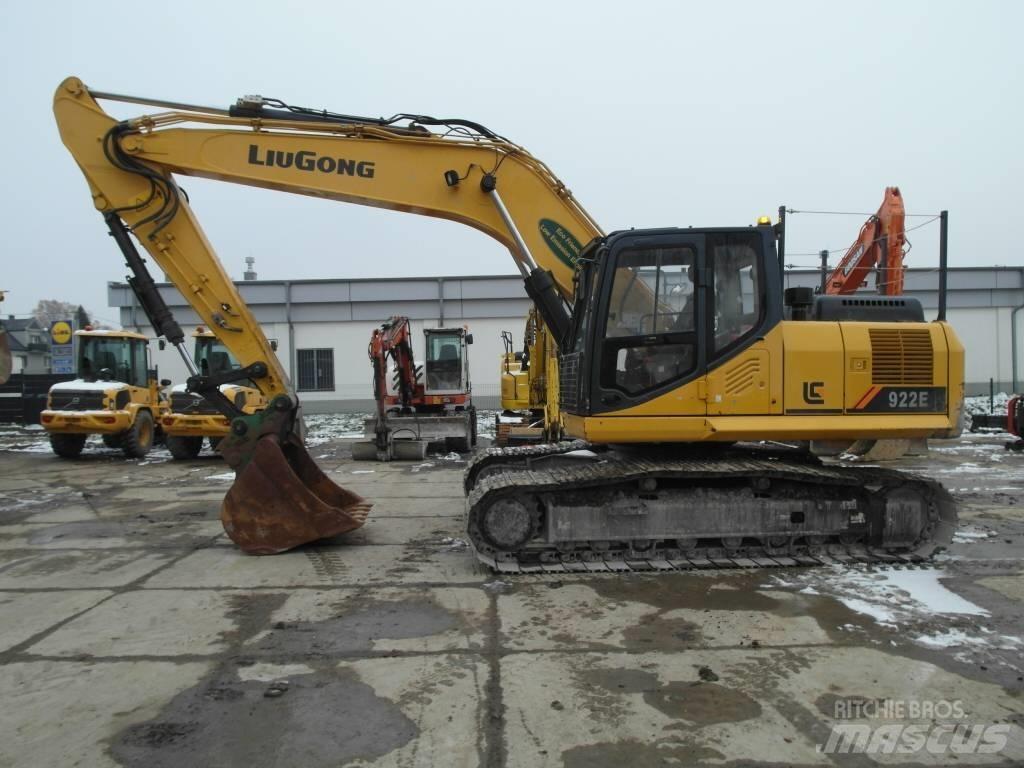 LiuGong CLG 922 E 대형 굴삭기 29톤 이상