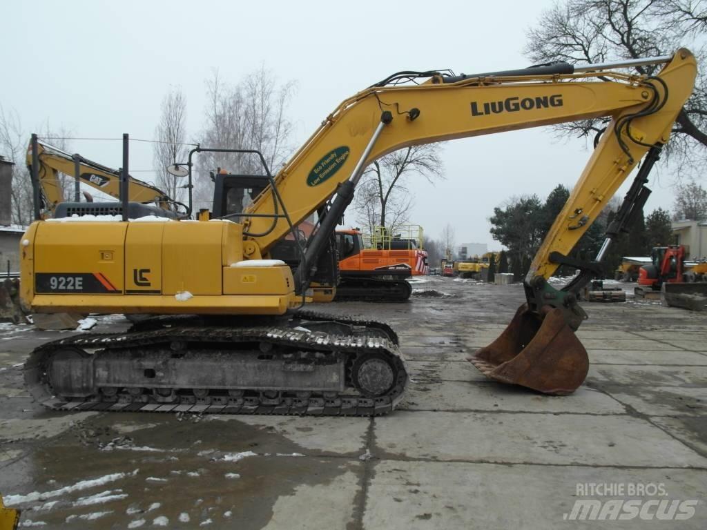LiuGong CLG 922 E 대형 굴삭기 29톤 이상