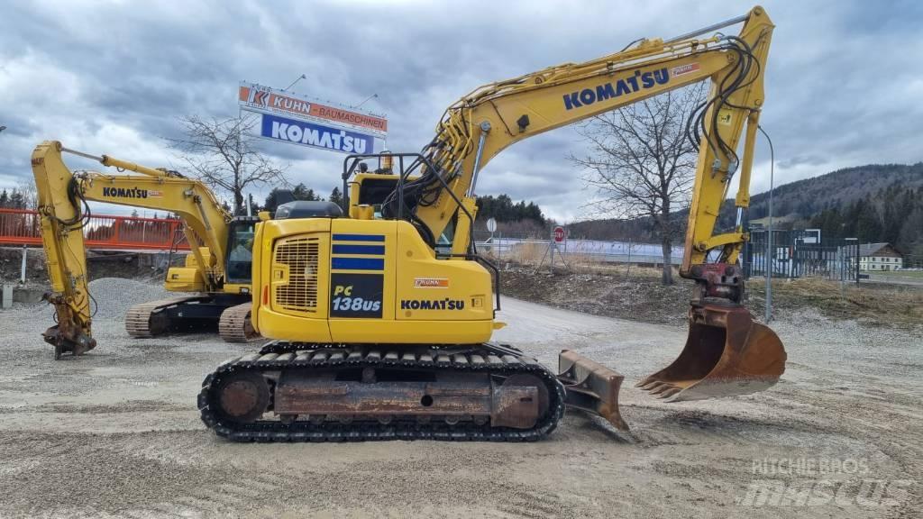 Komatsu PC 138 US-11 대형 굴삭기 29톤 이상