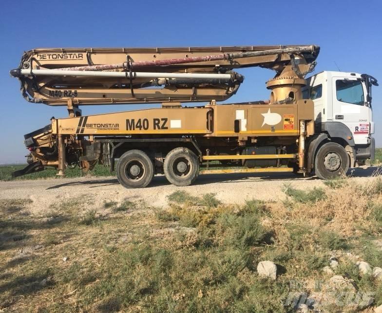 Betonstar 40M-5RZ 콘크리트 펌프카