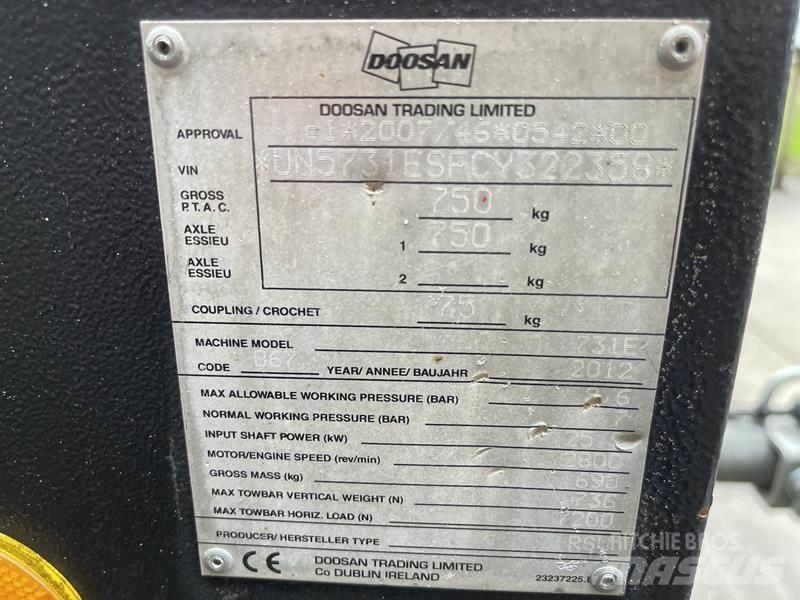 Doosan 7 / 31 E 콤푸레샤