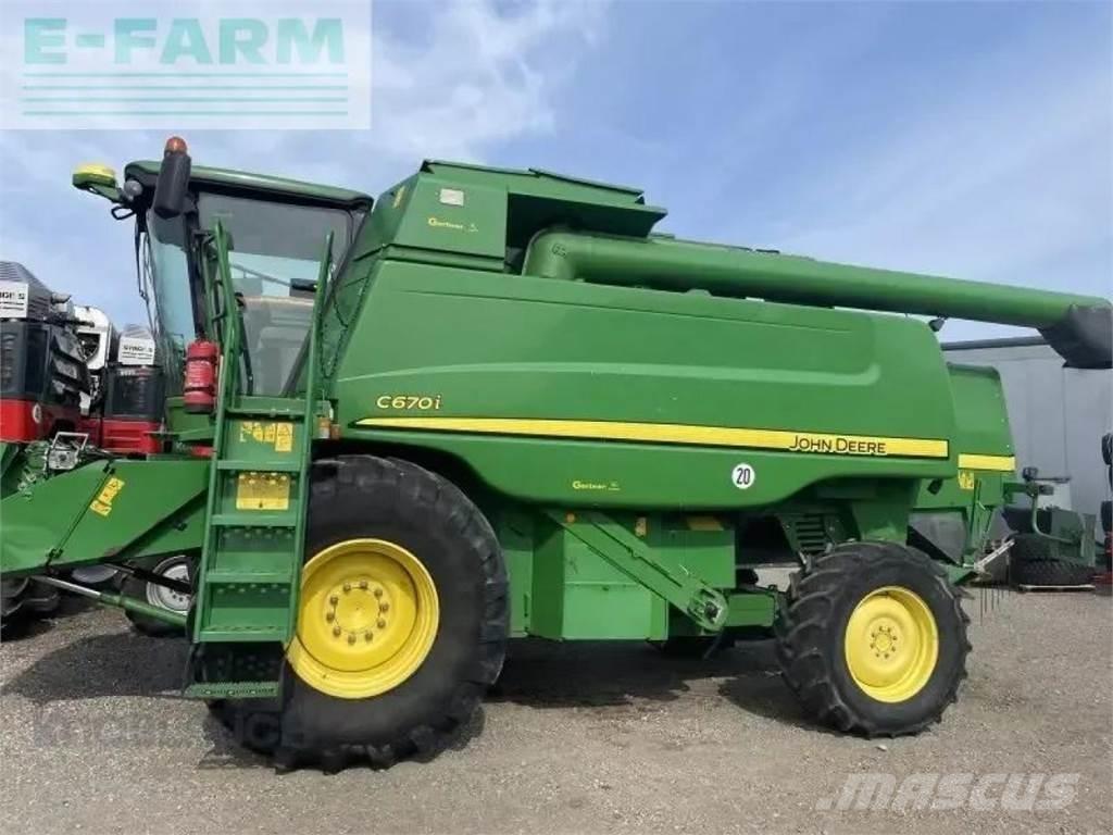 John Deere c670i 콤바인 수확기
