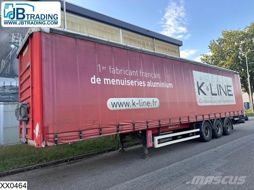 Fruehauf Tautliner 커튼사이더 세미 트레일러
