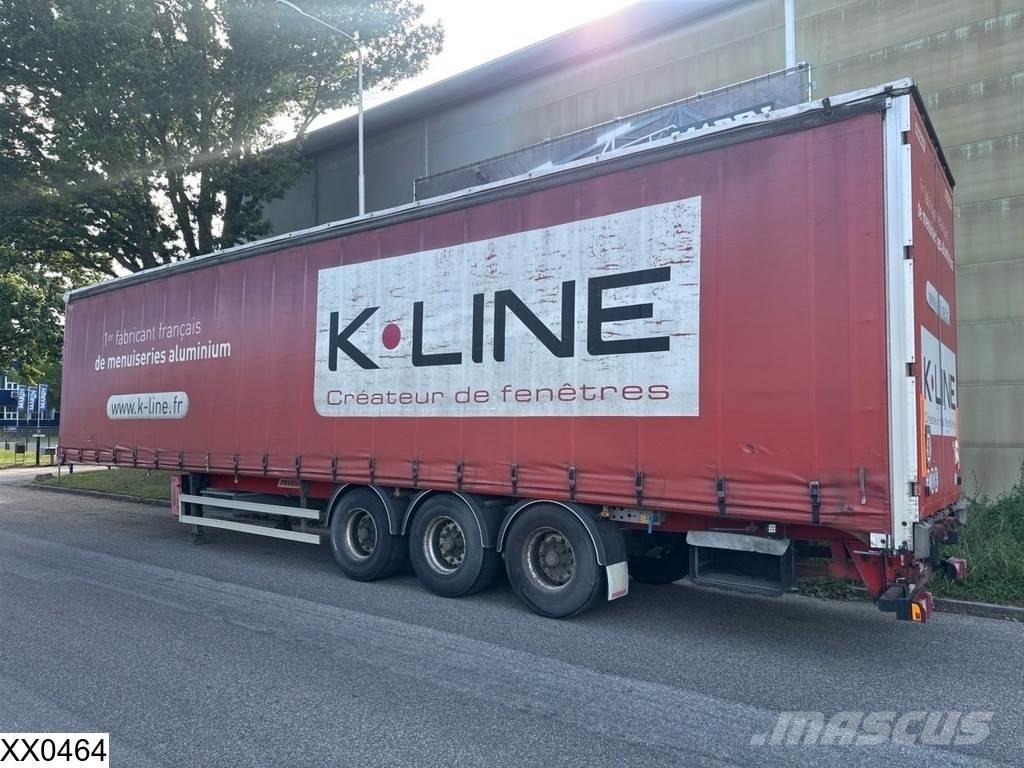 Fruehauf Tautliner 커튼사이더 세미 트레일러