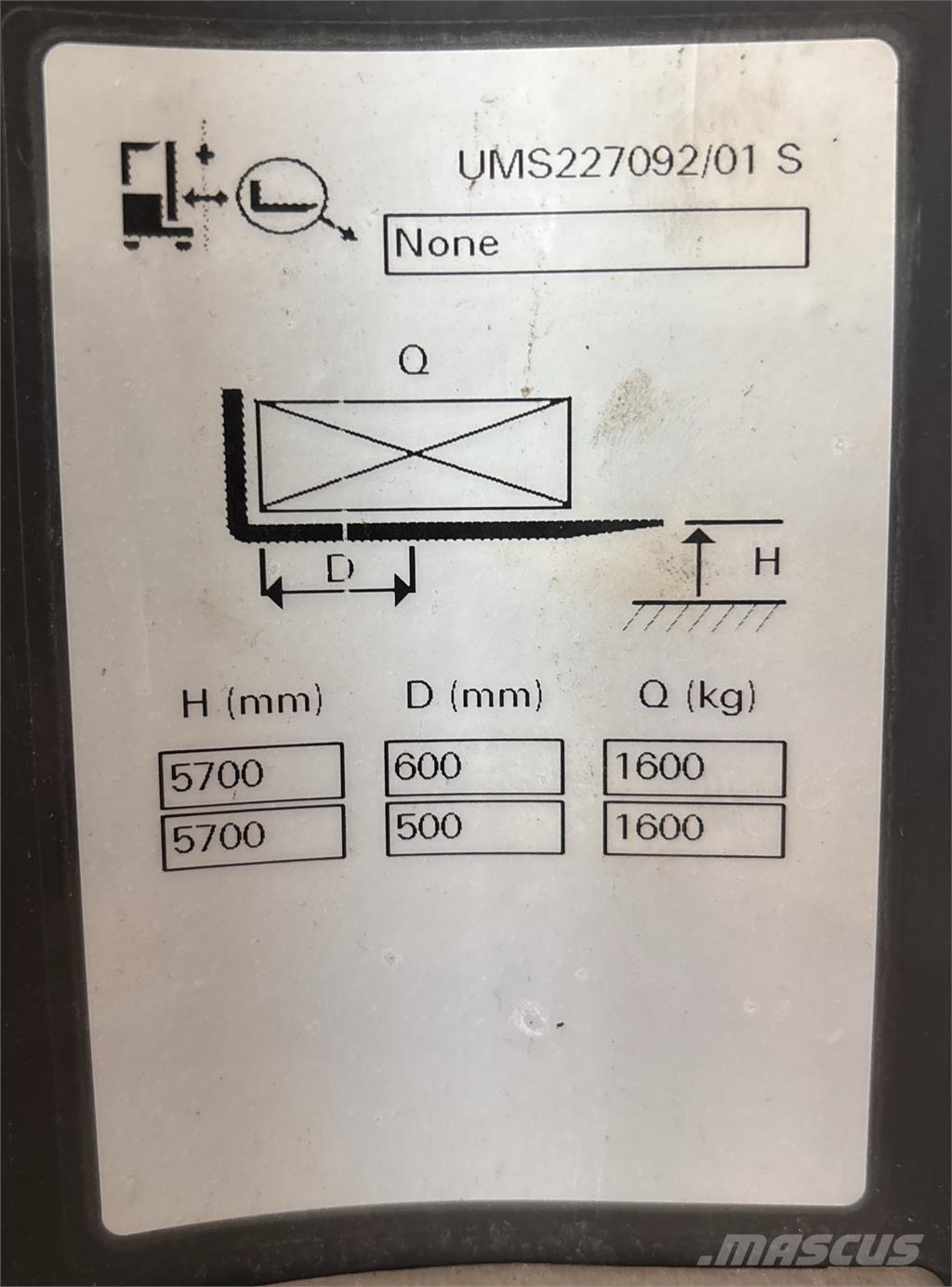 Atlet UMS160 리치 트럭