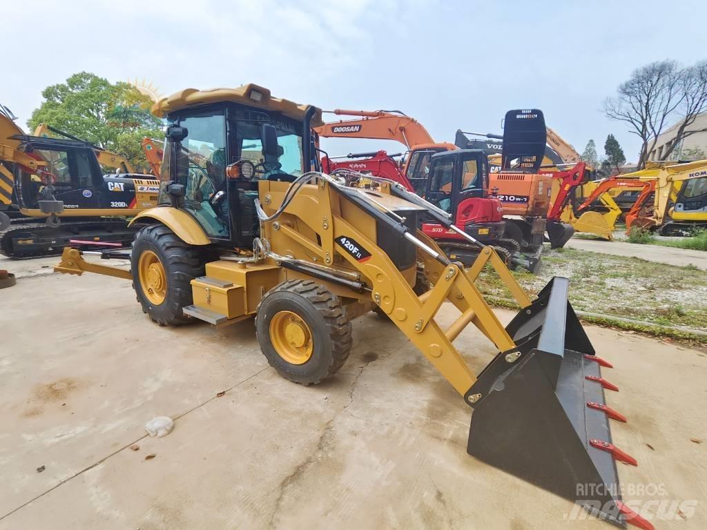 CAT 420F 백호로더